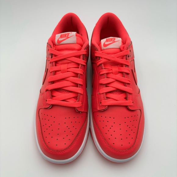 Women’s Nike Dunk Low Sneaker Hyper Pink Lifestyle Shoes. - Picture 2 of 7